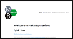 Desktop Screenshot of makaboy.com