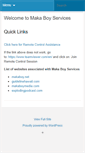 Mobile Screenshot of makaboy.com