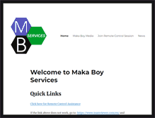 Tablet Screenshot of makaboy.com